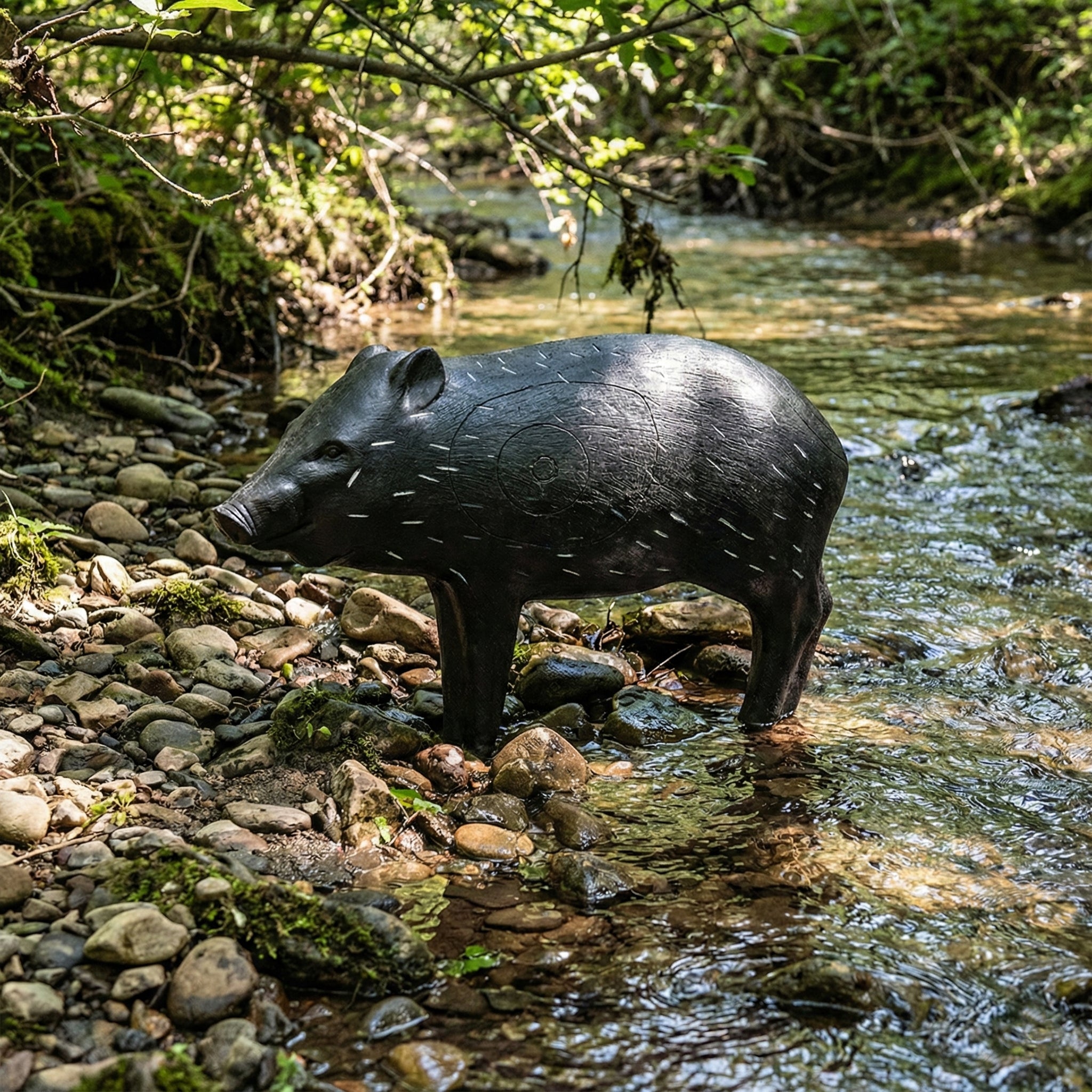 Real Wild 3D Competition Javelina Archery Target with EZ Pull Foam