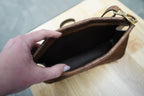 Women's Purse with Wallet- Shark Suede
