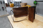 Women's Purse with Wallet- Shark Suede