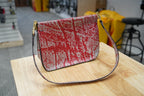 Women's Purse- Giraffe Suede