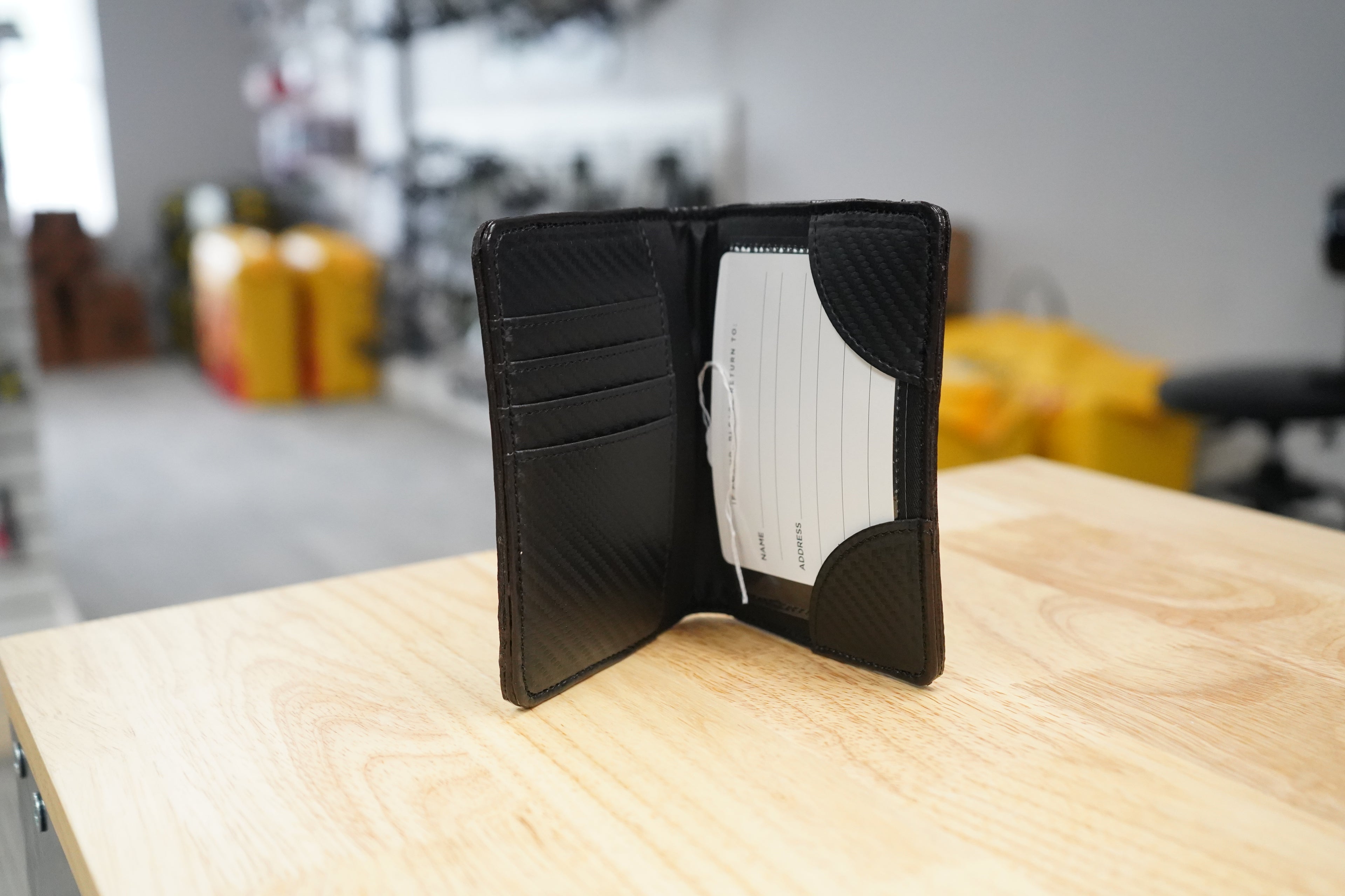 Wallet/Passport Cover-Gator Suede