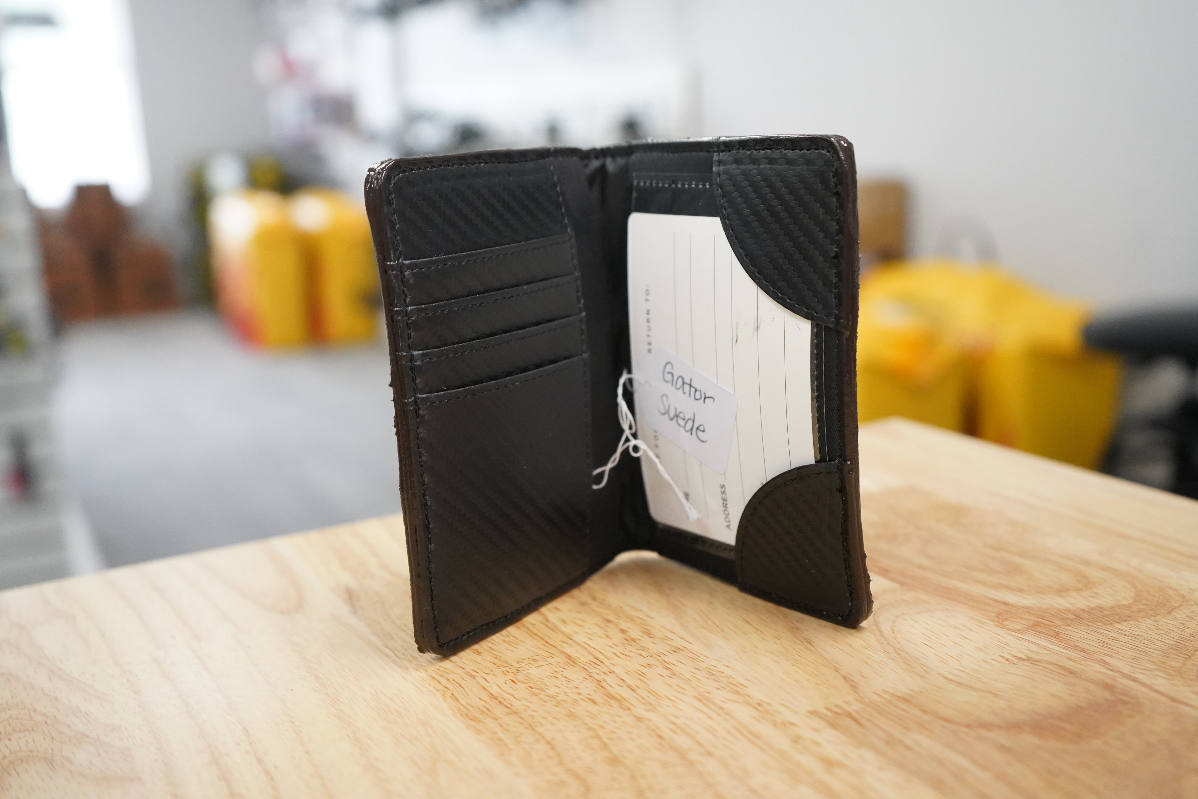 Wallet/Passport cover-Gator Suede