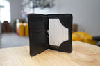 Wallet/Passport Cover-Brown Gator