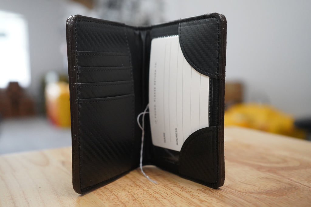 Wallet/Passport Cover-Gator Suede
