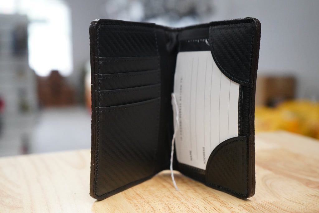 Wallet/Passport Cover-Shark Suede