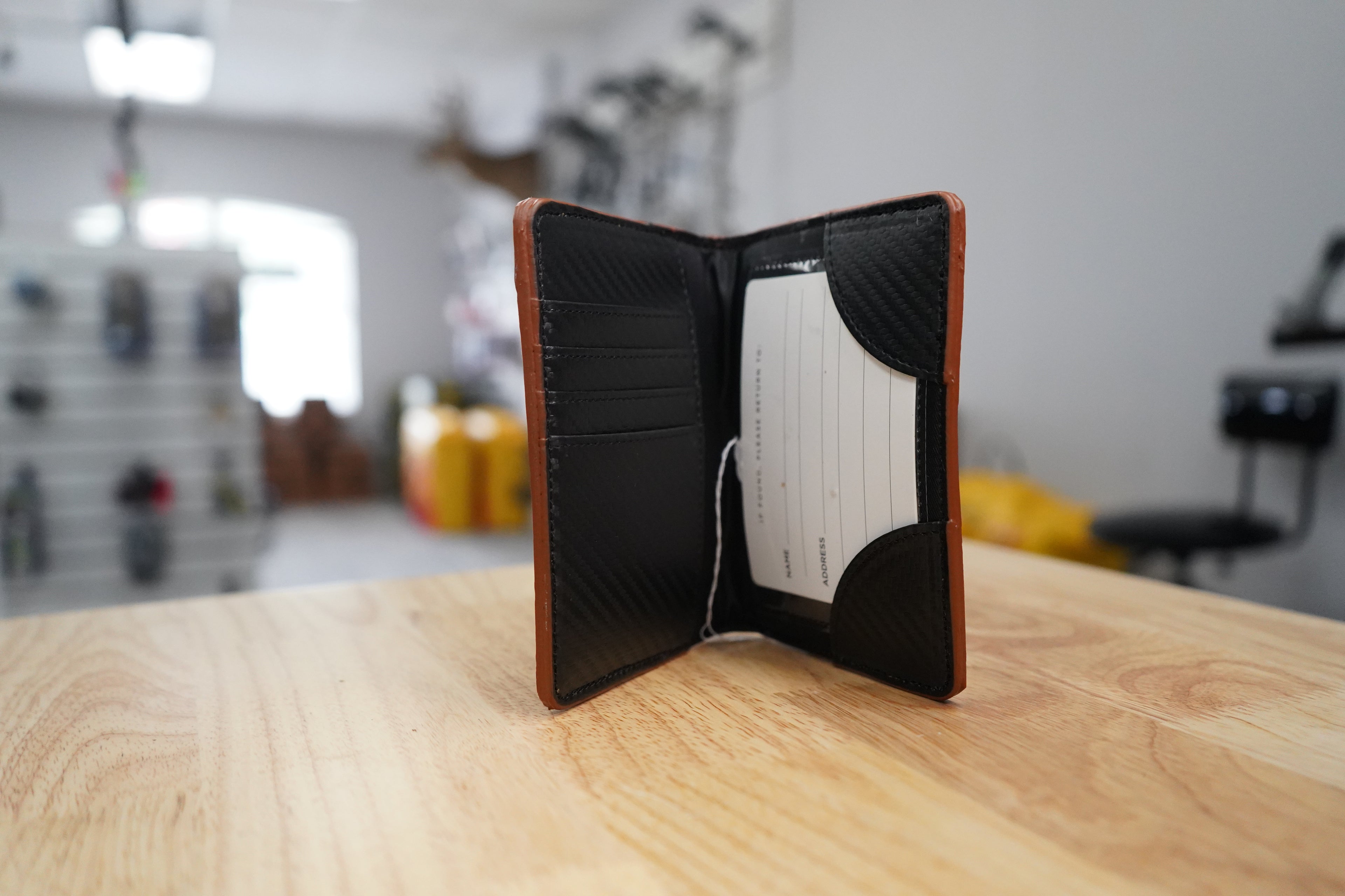 Wallet/Passport Cover-Gator Suede