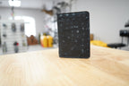 Wallet/Passport Cover-Gator Suede Blue