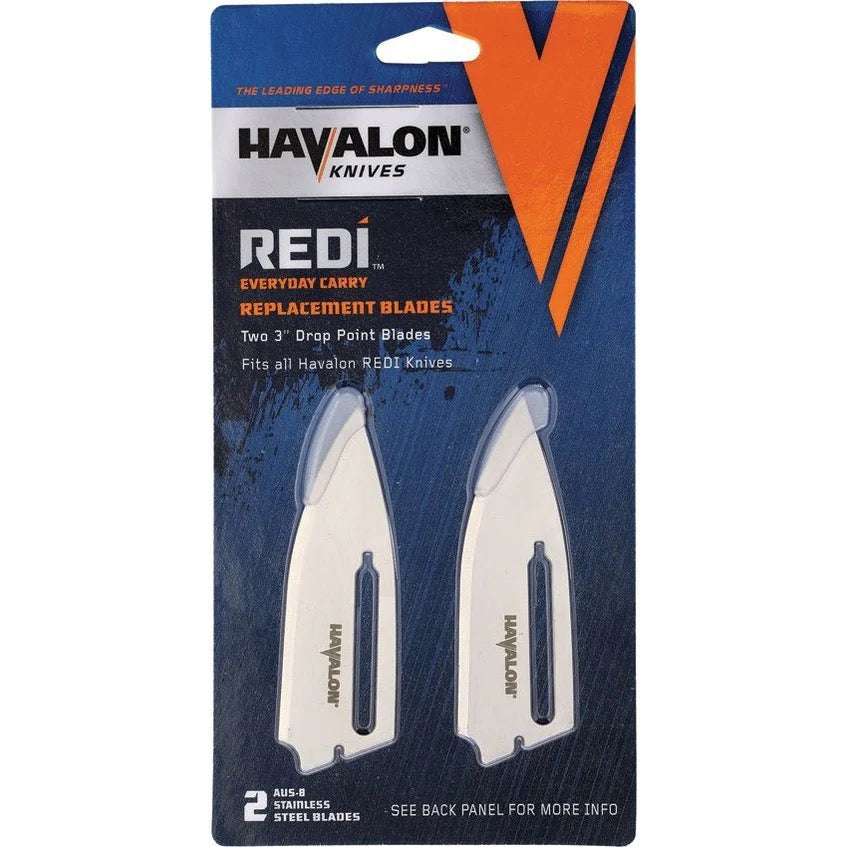 2-pack Non Serrated REDI Blades