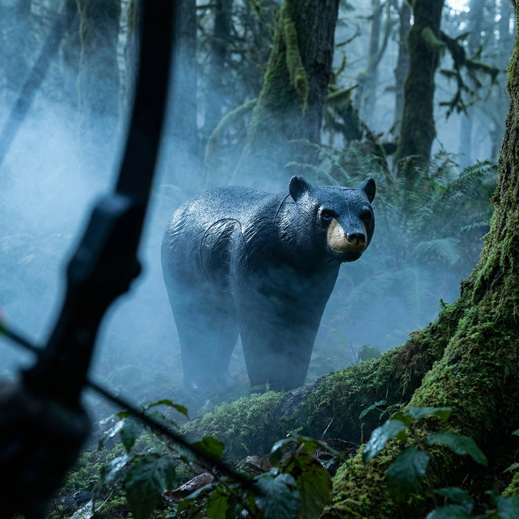 Real Wild 3D Walking Black Bear Archery Target with EZ Pull Foam