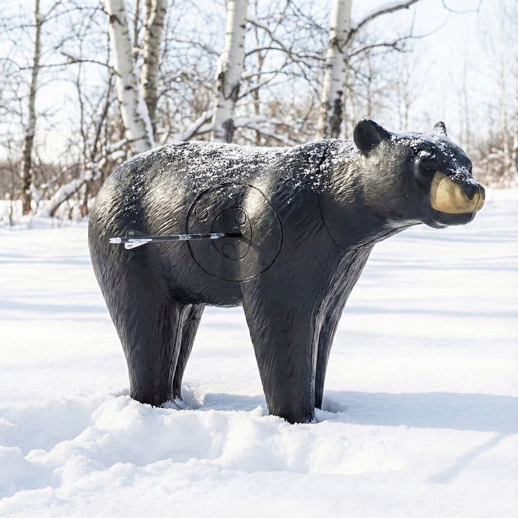 Real Wild 3D Walking Black Bear Archery Target with EZ Pull Foam